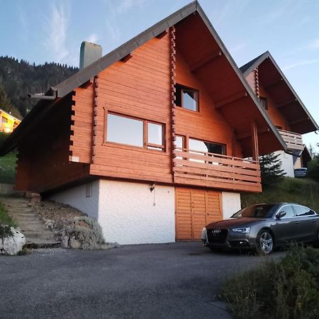 Chalet Les Alpages Vue Panoramique Sur Le Lac Leman Thollon-les-Memises Eksteriør billede